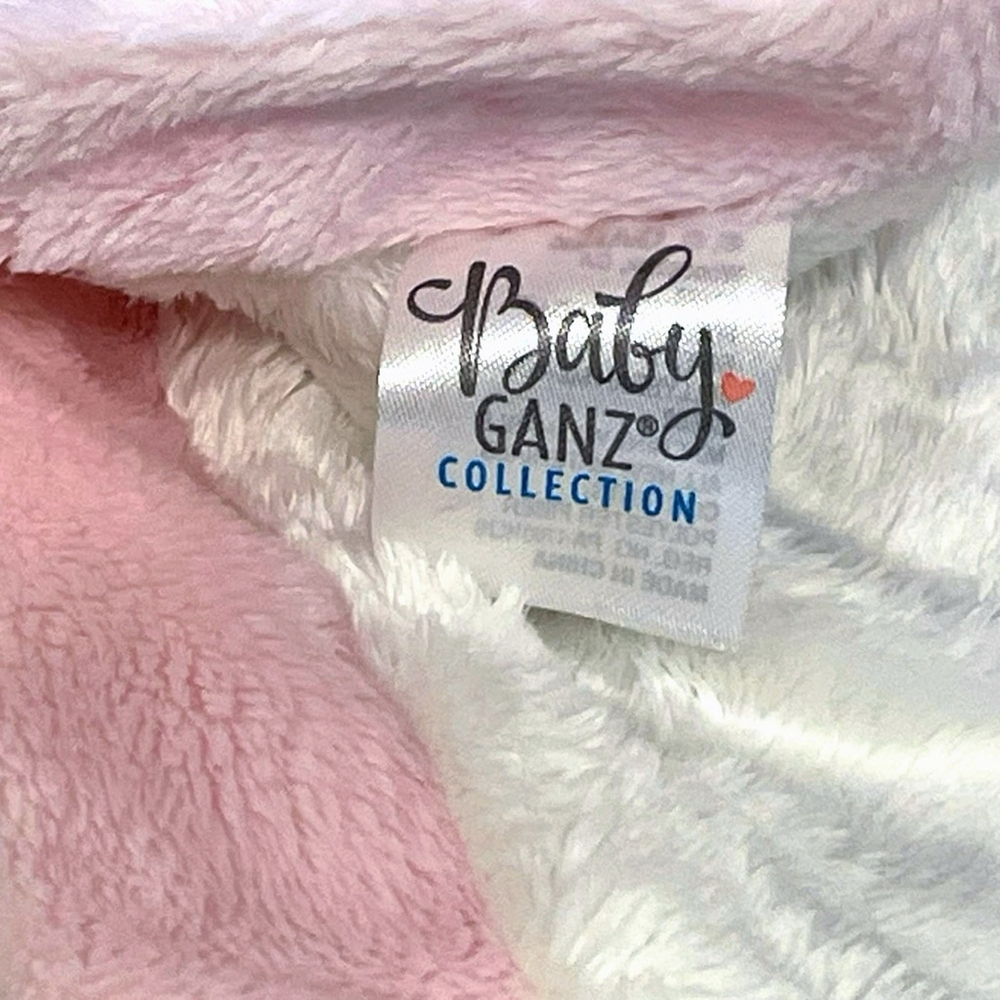 Baby Ganz Jellybean Elephant Lovey Plush Mini Blankie She is Fierce Pink NWT - Picture 9 of 13